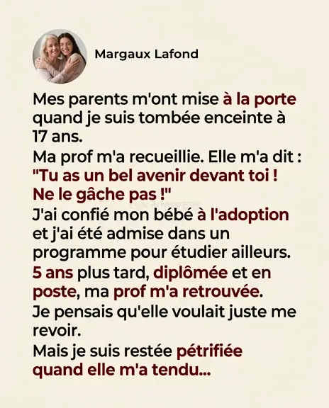 Mon enseignante ma recueillie alors que jetais enceinte et sans abri cinq ans plus tard elle a de nouveau change ma vie.jpg